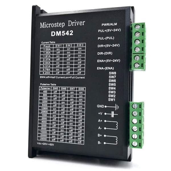 Driver Micro-Passo Digital para Motor de Passo TB6600 5A DMX5A