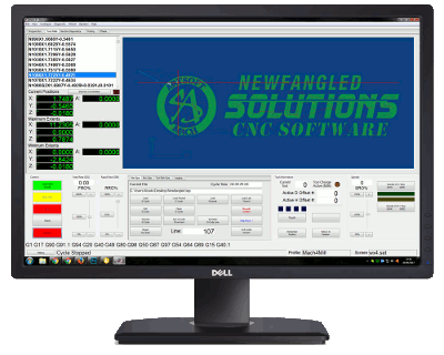Mach4 Software Controle CNC CAD CAM Print Screen Interface Placa Controladora